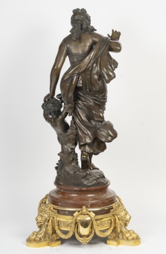 Antiquités - Auguste MOREAU (1834-1917) Femme à l'enfant