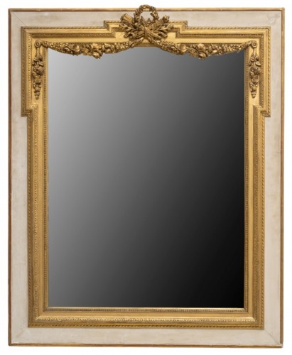 Miroir en bois sculpté, Circa 1870