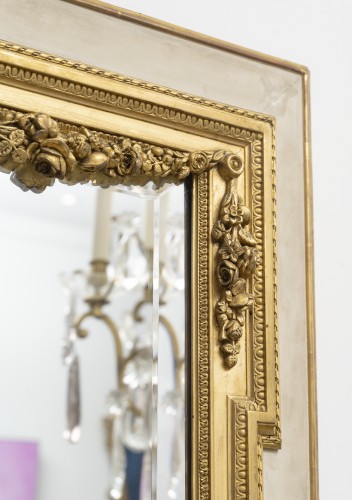 Miroir en bois sculpté, Circa 1870 - Napoléon III