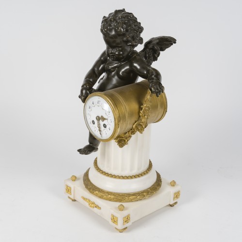 XIXe siècle - Garniture de cheminée Circa 1855 de style Louis XVI