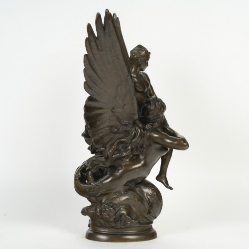 Art nouveau - Denys PUECH (1854-1942), La sirène