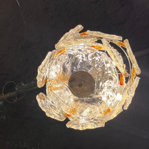 XXe siècle - Lustre Mazzega Italie 1960