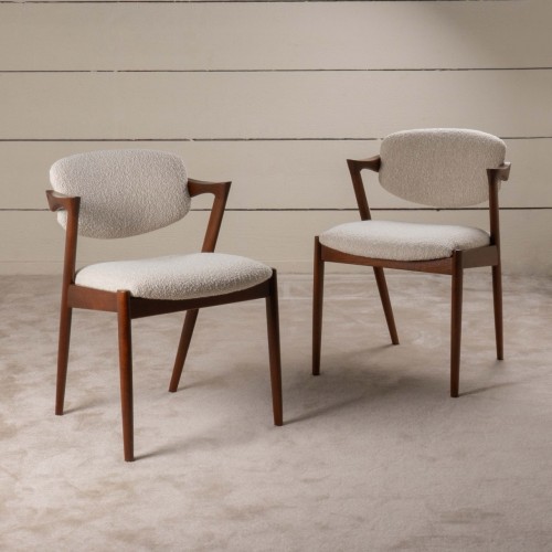 1960 Set of 12 Scandinavian teak chairs - Seating Style 50