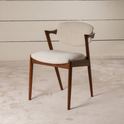 1960 Set of 12 Scandinavian teak chairs - 