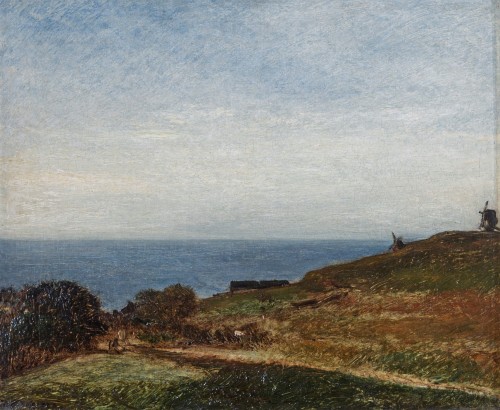 The Cliffs of Le Crotoy - Jules DUPRÉ (1885-1941) 
