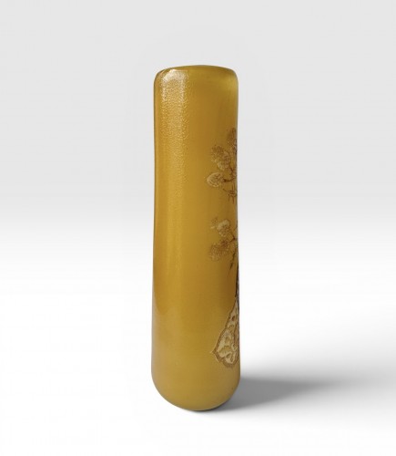 Glass & Crystal  - Désiré Christian - Vase With Allegorical Decoration