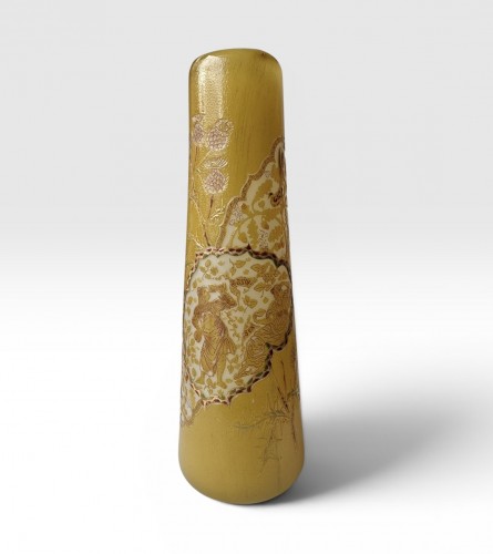 Désiré Christian - Vase With Allegorical Decoration - Art nouveau