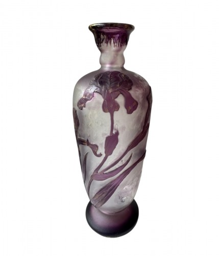 Désiré Christian - Burgun, Schverer & C° Vase With Irises