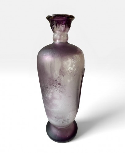 19th century - Désiré Christian - Burgun, Schverer &amp; Cie Vase With Irises