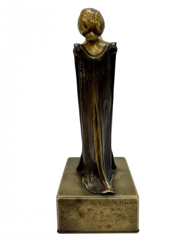 Antiquités - Carl Kauba (1865-1922) - Metamorphic Erotic Bronze Open Sesame 