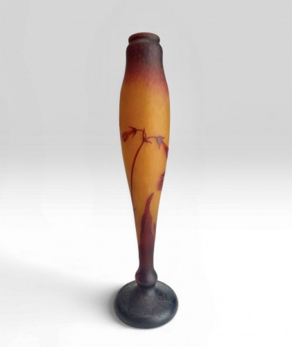 Daum Nancy - Vase Fleurs de Tabac - AG Antiquités