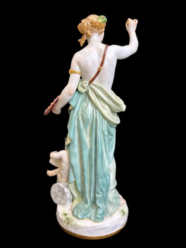 XXe siècle - Allégorie de la Peinture, groupe en porcelaine de Meissen 20e siècle