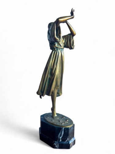 Sculpture Sculpture en Bronze - Paul Philippe (1870-1930), Danseuse
