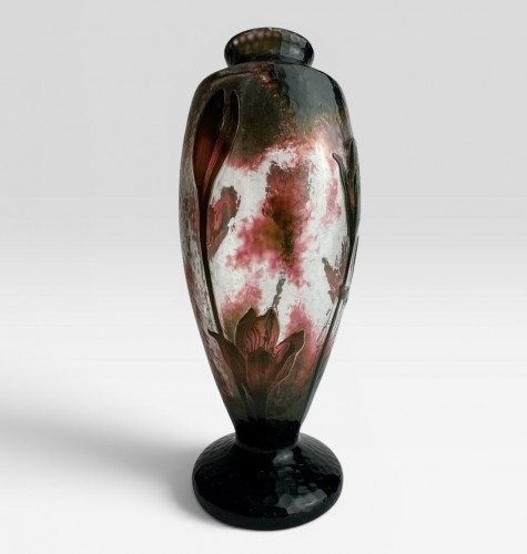 Daum Nancy - Vase ''Colchiques'' - Art nouveau