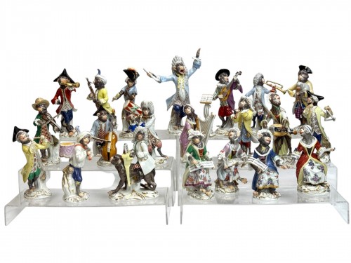 Orchestre de singes de Meissen  "Affenkapelle" 