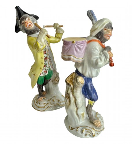 Porcelain & Faience  - Meissen Monkey Orchestra "Affenkapelle"