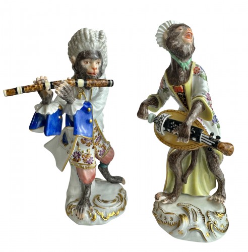 20th century - Meissen Monkey Orchestra "Affenkapelle"