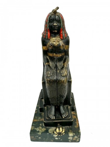 Bergman - Egyptian Deity, Vienna Erotic Bronze - Sculpture Style 