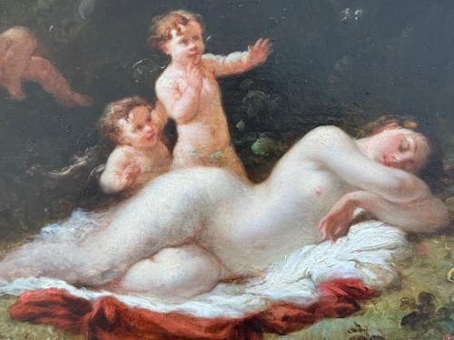 XIXe siècle - Jean-François Brémond (1807-1868) - Vénus et les anges