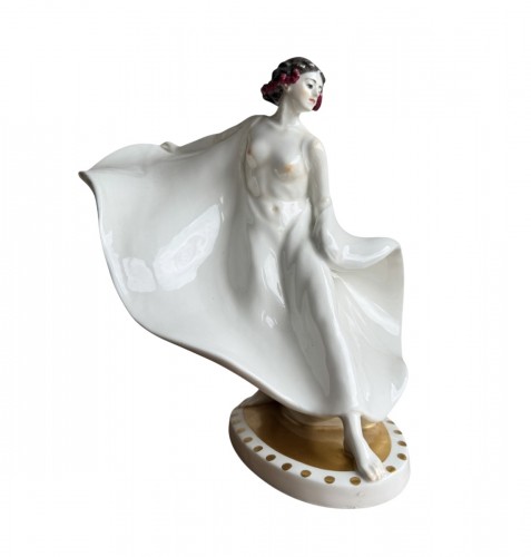 Meissen - Porcelain Figurine “the Dancer Loïe Fuller”