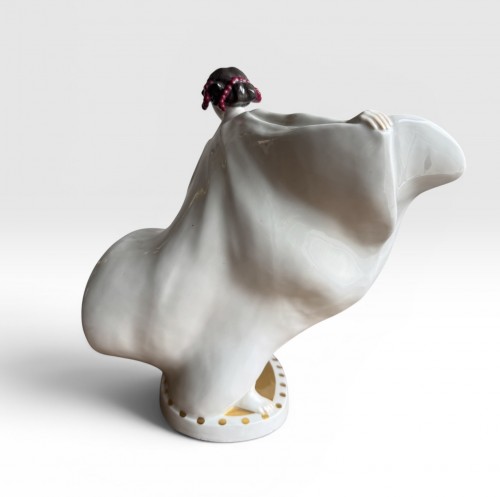 20th century - Meissen - Porcelain Figurine “the Dancer Loïe Fuller”