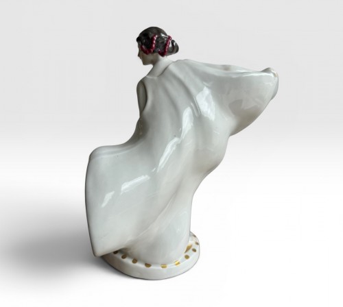 Meissen - Porcelain Figurine “the Dancer Loïe Fuller” - Art nouveau