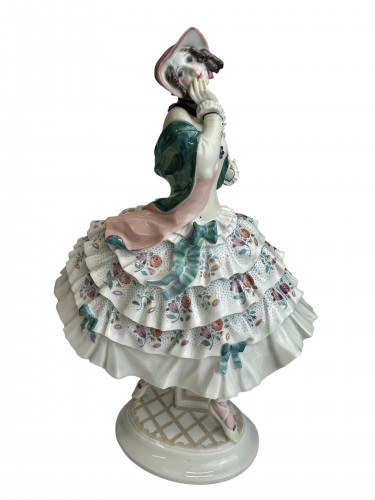 Figurine de Meissen Estrella, ballet russe « Carnaval », de Paul Scheurich