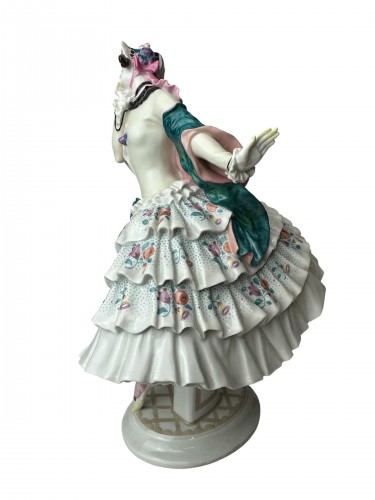 Figurine de Meissen Estrella, ballet russe « Carnaval », de Paul Scheurich - AG Antiquités