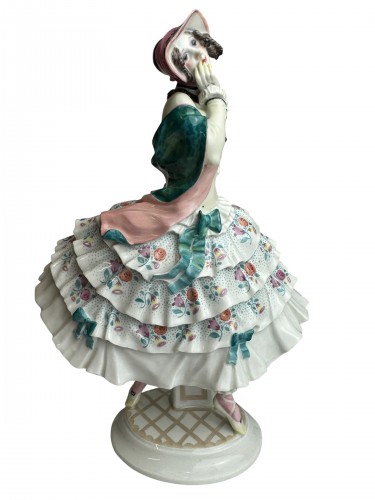 Antiquités - Figurine de Meissen Estrella, ballet russe « Carnaval », de Paul Scheurich