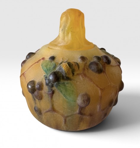 Amalric Walter And Henri Bergé - Inkwell With A Design Featuring Bees And B - Art nouveau