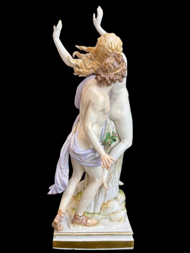 Porcelain & Faience  - Meissen Porcelain Figurine Set   “Apollo And Daphne”