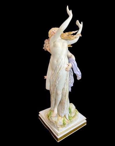 Antiquités - Meissen Porcelain Figurine Set   “Apollo And Daphne”
