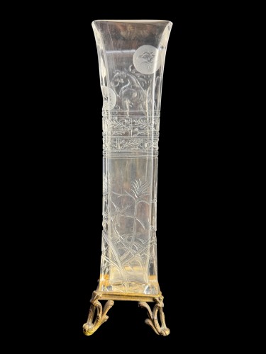 Baccarat Vase Featuring The Mythical Dragon Graoully - 