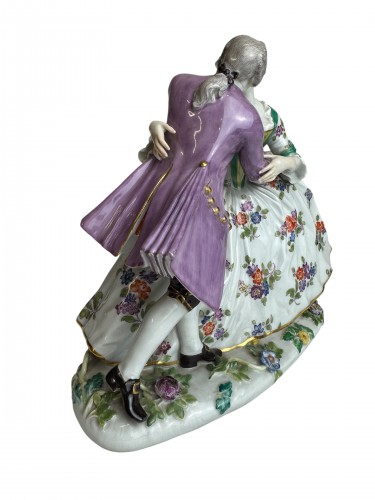 Meissen Porcelain group of lovers - Porcelain & Faience Style 