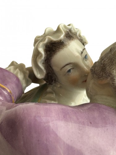  - Meissen Porcelain group of lovers