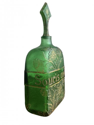 Art nouveau - Daum Nancy «Soucis oublye »      