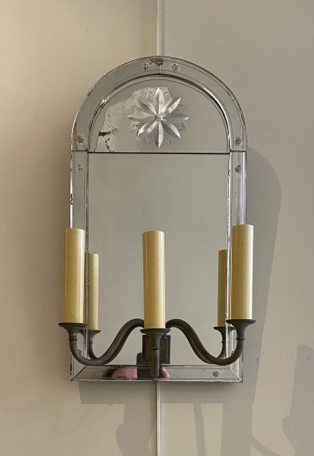 Pair of 1940&#039;s sconces - Lighting Style Art Déco