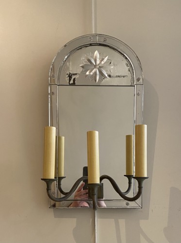 Lighting  - Pair of 1940&#039;s sconces