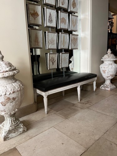 French 18th century bench - Seating Style Louis XVI