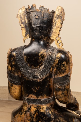 XVIIIe siècle - Grand Boudha Birman XVIIIe siècle