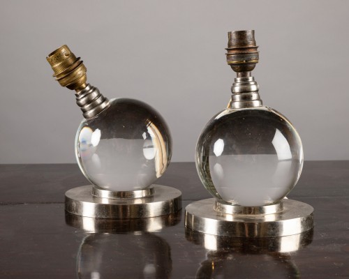 Luminaires Lampe - Paire de lampes de Jacques Adnet