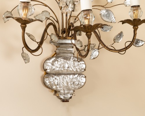 Lighting  - Paire de grandes appliques Baguès circa 1950