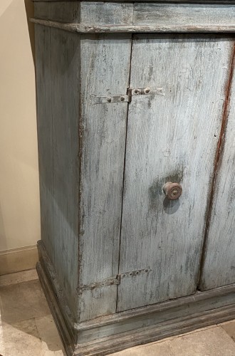 Buffet italien (crédence) 17ème en bois peint - 