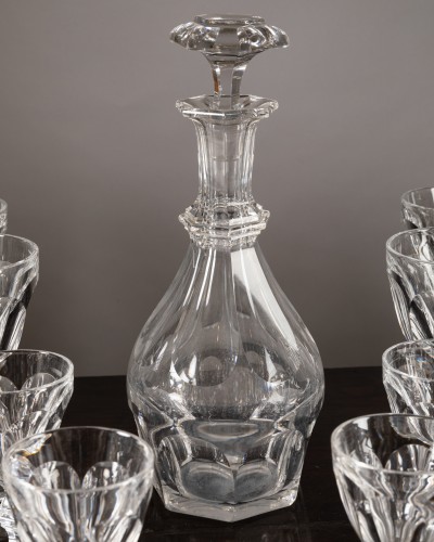 20th century - Baccarat &quot;Harcourt&quot; pattern drinkin service