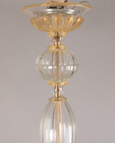 Luminaires Lustre - Lustre en verre de Murano , 1960