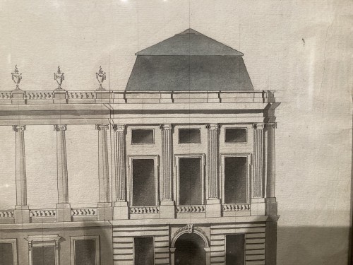 Paintings & Drawings  - 18th century architectural drawing