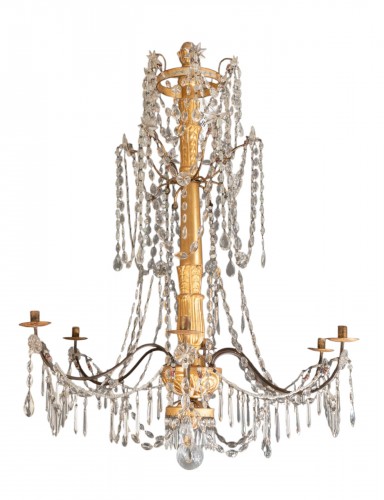 Genoese Chandelier, Italy Late 18th Century