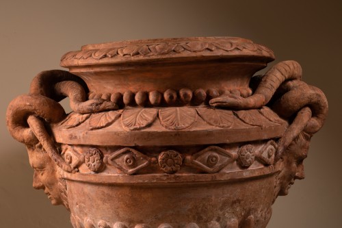 Large 19th Century terracotta Vase  - 