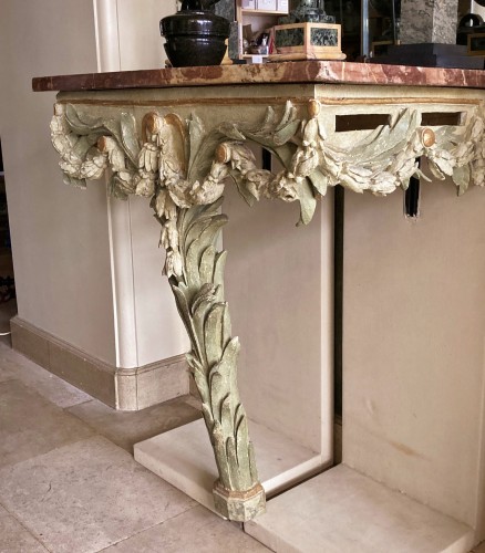 Furniture  - 18th century painted console