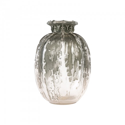 René LALIQUE (1860-1945) - "Fontaines" Vase couvert (1912)